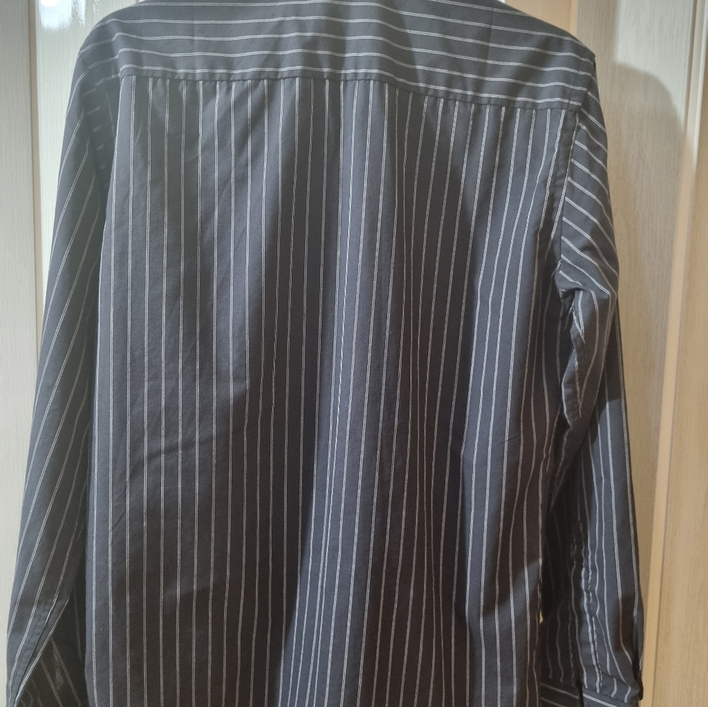 Digital black stripes shirt long sleeve size M (boys) - Picture 2 of 7